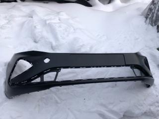 бампер передний Volkswagen Polo 6 поколение 2021, седан, 6N5807217GRU