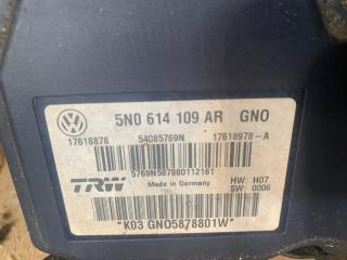 блок ABS Volkswagen Tiguan 1 поколение [рестайлинг] 2011, 2.0 л., бензин, 5N0614109AR