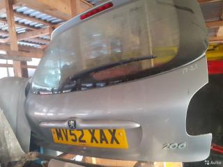 крышка багажника (дверь 3-5) Peugeot 206 1 поколение 2003, хетчбэк 5 дв.