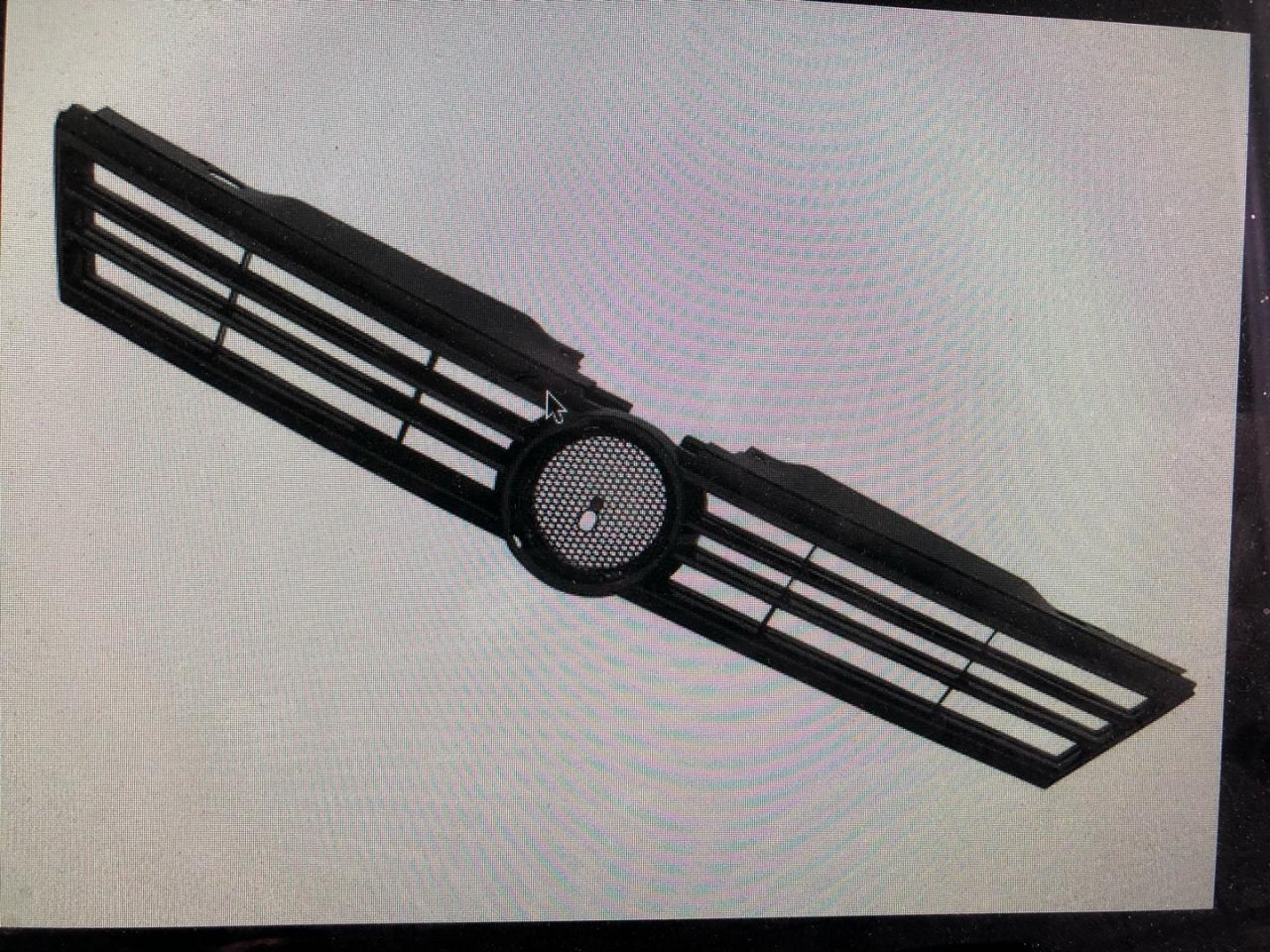 решетка радиатора Volkswagen Jetta 6 поколение (2010 - 2015) - фото №1