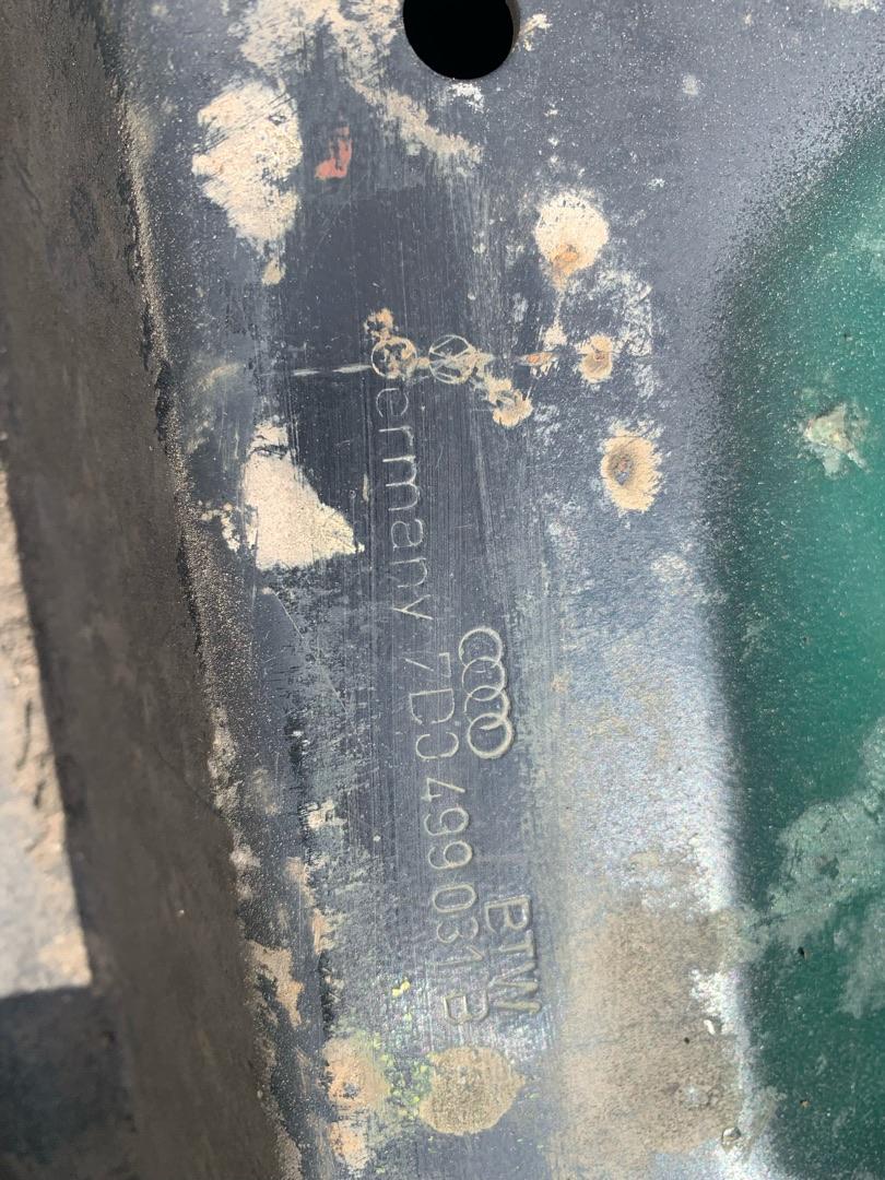 балка подвески передняя (подрамник) Volkswagen Transporter T4 1996, 7D0499031B, 7D0499031C - фото №1