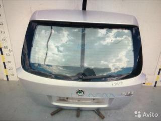 крышка багажника (дверь 3-5) Skoda Fabia 2 поколение (5J) [рестайлинг] 2010, универсал, 5J6827025C