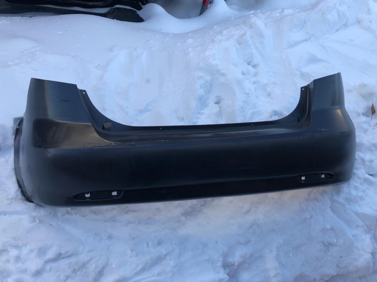 бампер задний Chevrolet Lacetti 1 поколение 2010, хетчбэк 5 дв., 96545561 - фото №1