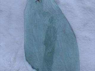 стекло двери передней левой Hyundai Elantra XD [рестайлинг] 2003