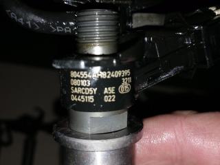 форсунка Nissan X-Trail T31 2008, 2.0 л., M9R, дизель, внедорожник 5 дв.