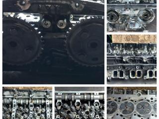 головка блока цилиндров Ford Transit 7 поколение 2009, 2.2 л., TDCi, дизель, МКПП, передний привод