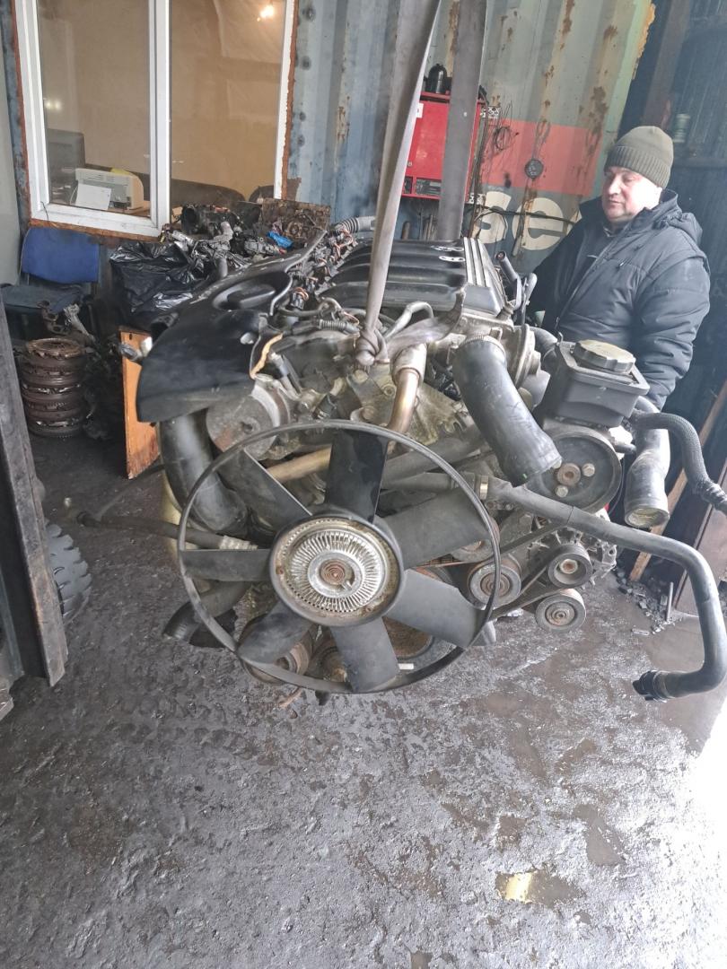 двигатель BMW X5 E53 2001, 3.0 л., D, M57 D30 (306D1), дизель, M57 - фото №1