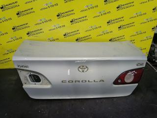 крышка багажника (дверь 3-5) Toyota Corolla 8 поколение (E110) [рестайлинг] 2001, 1.8 л., 1ZZ-FE, бензин, АКПП, серебристый, седан, передний привод, USA