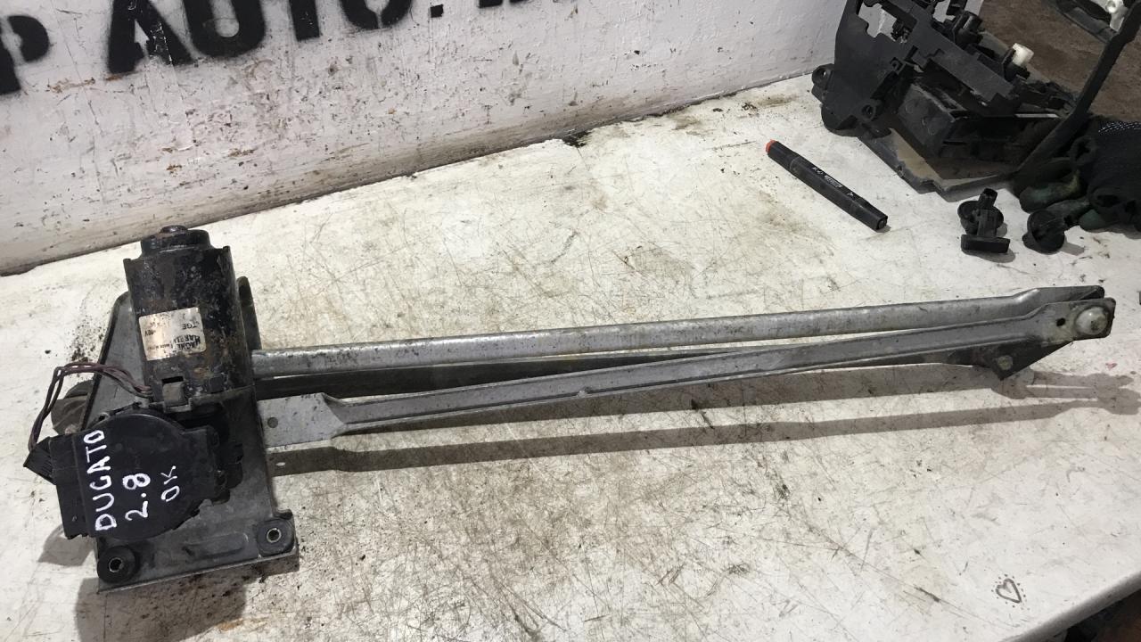 моторчик передних стеклоочистителей (дворников) Fiat Ducato 2 поколение 1998, 2.8 л., дизель - фото №1