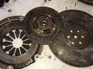 комплект сцепления Mazda 121 2 поколение (1990 - 1996), 1.3 л., бензин