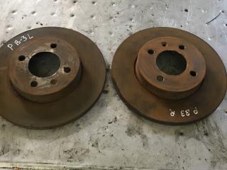 диски тормозные (комплект) Volkswagen Passat B3 (1988 - 1997), 1.8 л., бензин