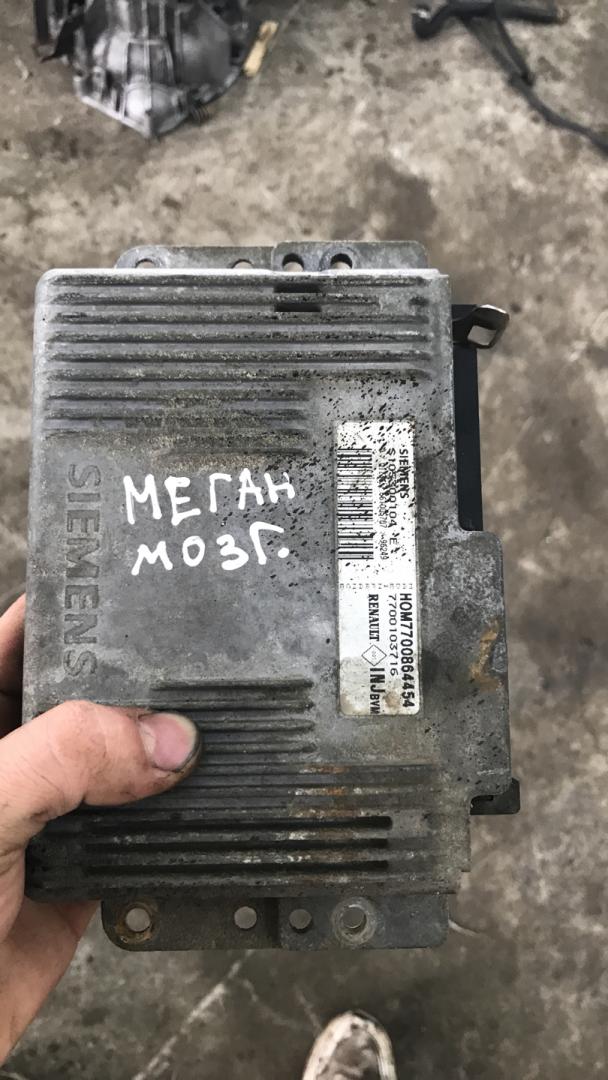 блок управления двигателем Renault Megane 1 поколение (1995 - 1999), 1.6 л., хетчбэк 5 дв. - фото №1
