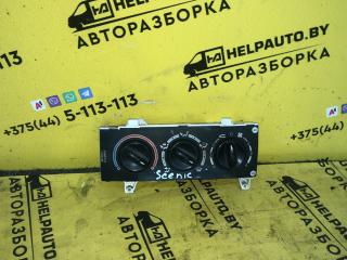 блок управления печки / климат-контроля Renault Scenic 1 поколение 1998, 2.0 л., i, бензин, АКПП, минивэн, передний привод, F3R, J, 728, G, 791