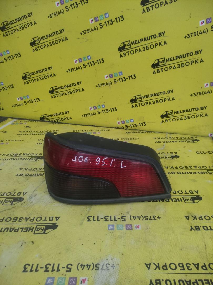 фонарь задний левый Peugeot 306 1 поколение 1995, 1.8 л., i, LFZ (XU7JP), бензин, 5МКПП, хетчбэк 5 дв., передний привод, 102340-06 - фото №1