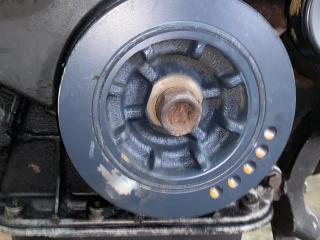 шкив коленвала Renault Laguna 1 поколение [рестайлинг] 2000, 2.3 л., TDi, дизель, МКПП, универсал, передний привод, G8T, 760