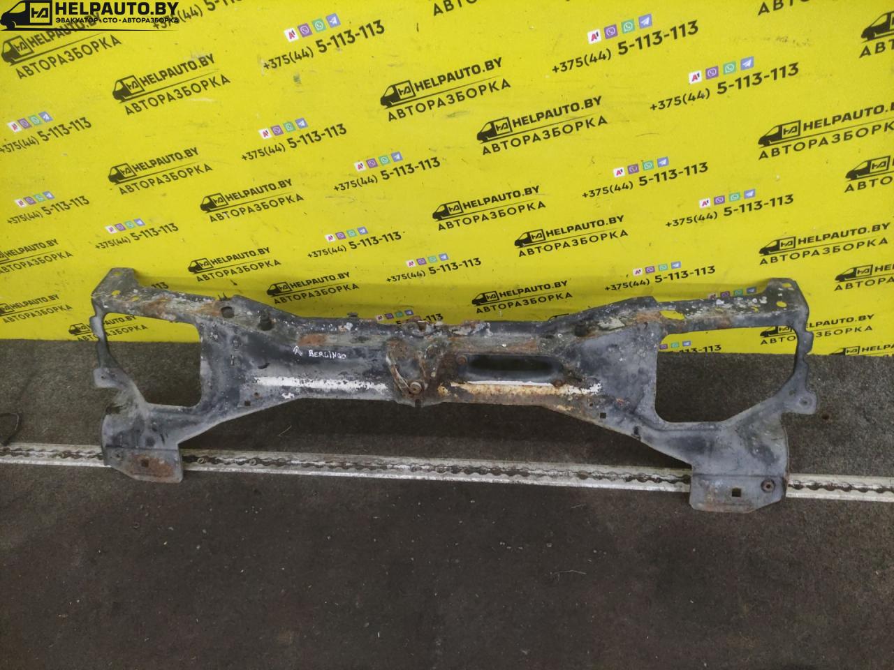 передняя панель крепления облицовки (телевизор) Citroen Berlingo 1 поколение (M49) 2000, 1.6 л., HDi, дизель, МКПП, 20DP37 - фото №1