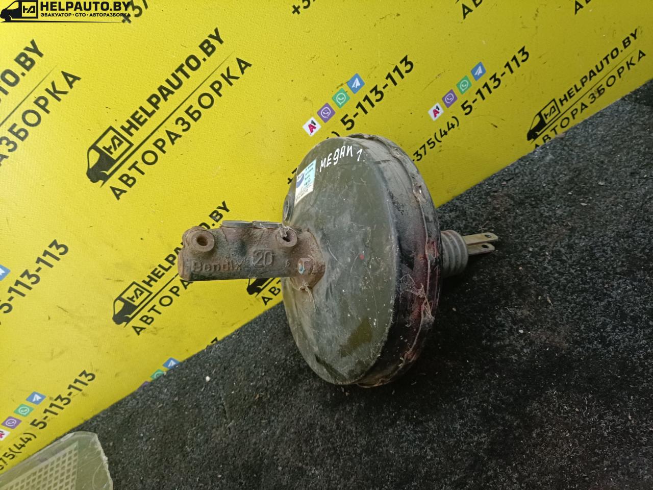 вакуумный усилитель тормозов Renault Megane 1 поколение 1996, 1.8 л., i, бензин, МКПП, хетчбэк 5 дв., передний привод - фото №1