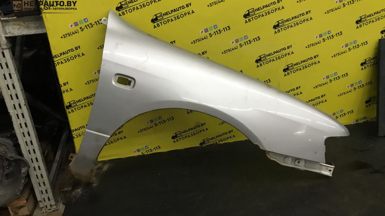 крыло переднее правое Nissan Primera P11 1998, 1.6 л., i, бензин, МКПП, хетчбэк 5 дв., передний привод, GA16 - фото №1