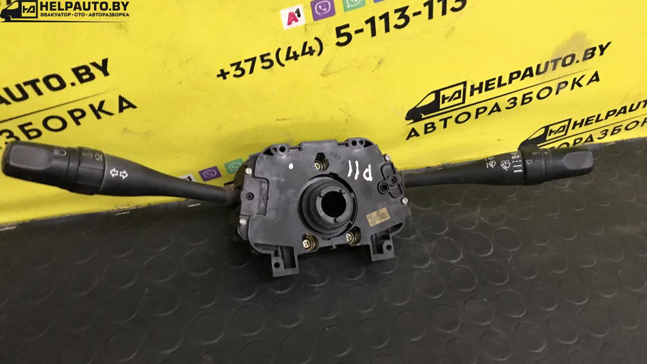 переключатель подрулевой (стрекоза) Nissan Primera P11 1998, 1.6 л., i, бензин, МКПП, хетчбэк 5 дв., передний привод, GA16 - фото №1