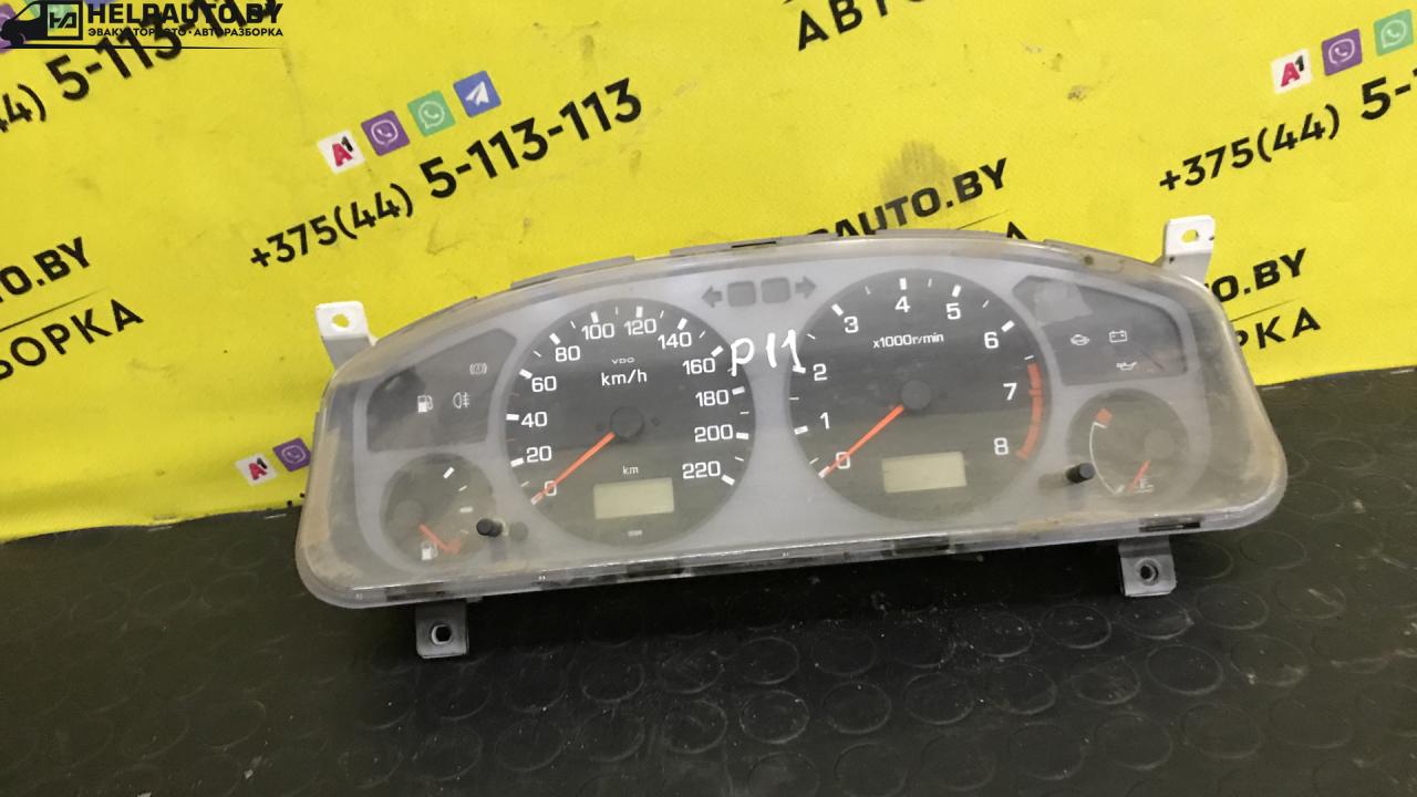 щиток приборов (приборная панель) Nissan Primera P11 1998, 1.6 л., i, бензин, МКПП, хетчбэк 5 дв., передний привод, GA16 - фото №1