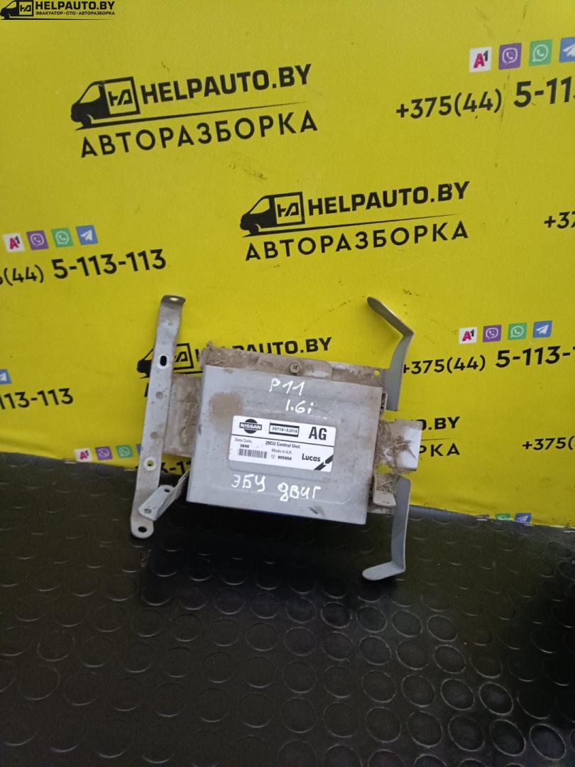 блок управления двигателем Nissan Primera P11 1998, 1.6 л., i, бензин, МКПП, хетчбэк 5 дв., передний привод, GA16 - фото №1