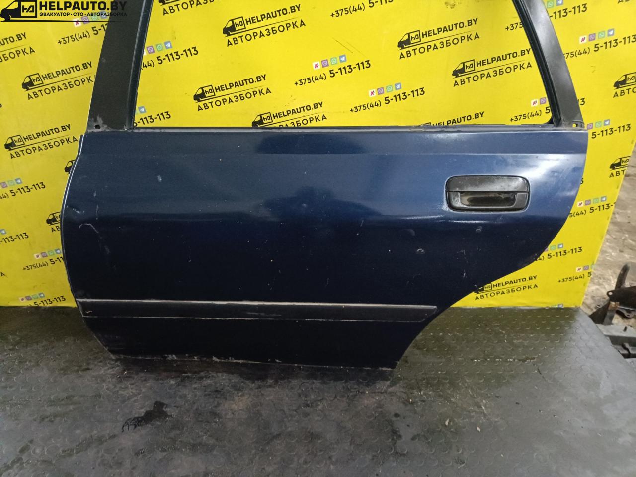 дверь задняя левая Peugeot 406 1 поколение 1997, 1.8 л., i, бензин, МКПП, универсал, передний привод - фото №1