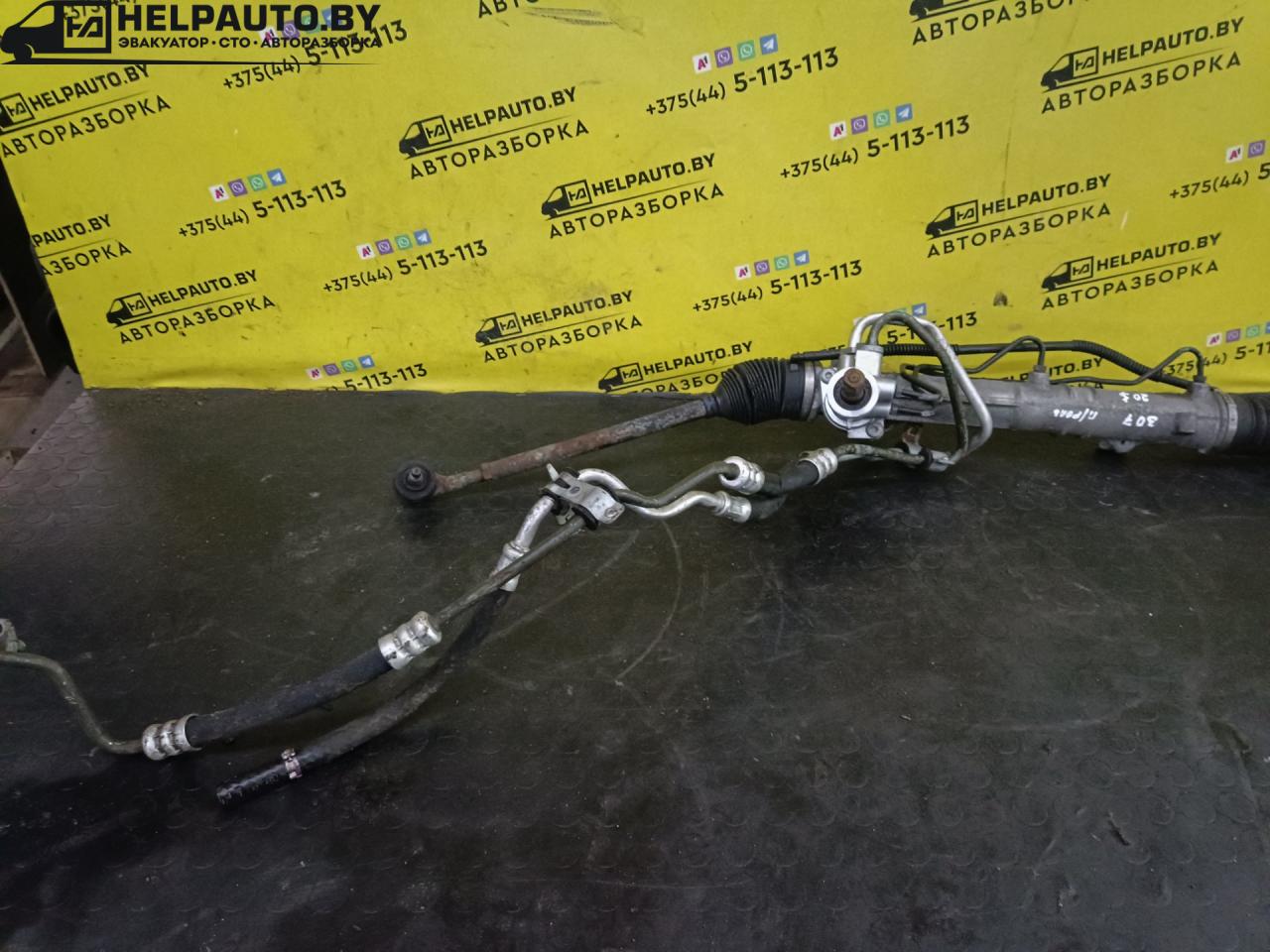 рулевая рейка Peugeot 307 1 поколение (2001 - 2005), 1.6 л., HDi, дизель, МКПП, универсал, передний привод, 20DM62 - фото №1