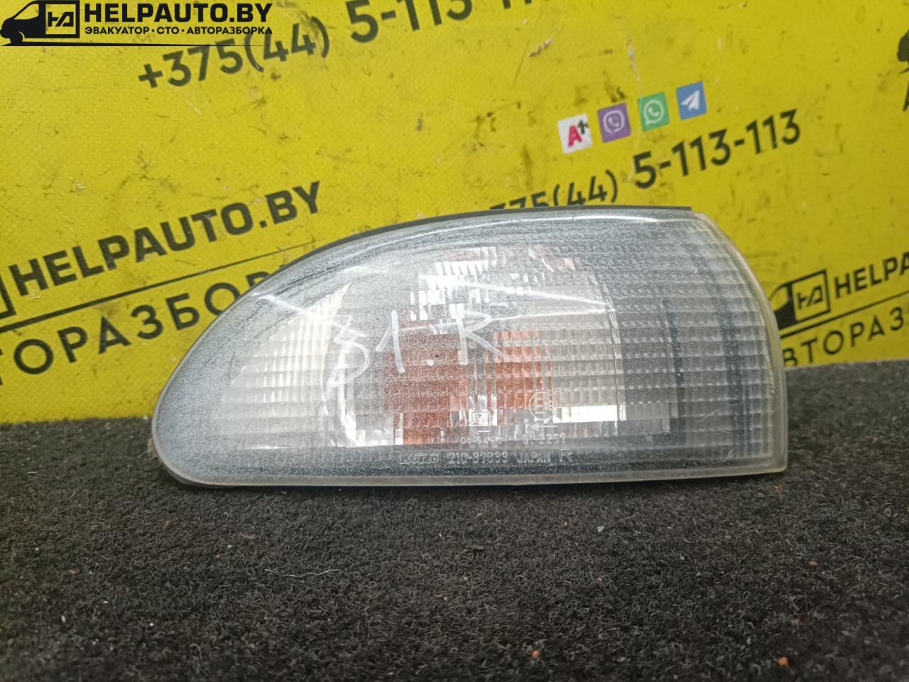 поворотник правый Mitsubishi Galant 8 поколение 1998, 1.8 л., i, бензин, МКПП, седан, передний привод - фото №1