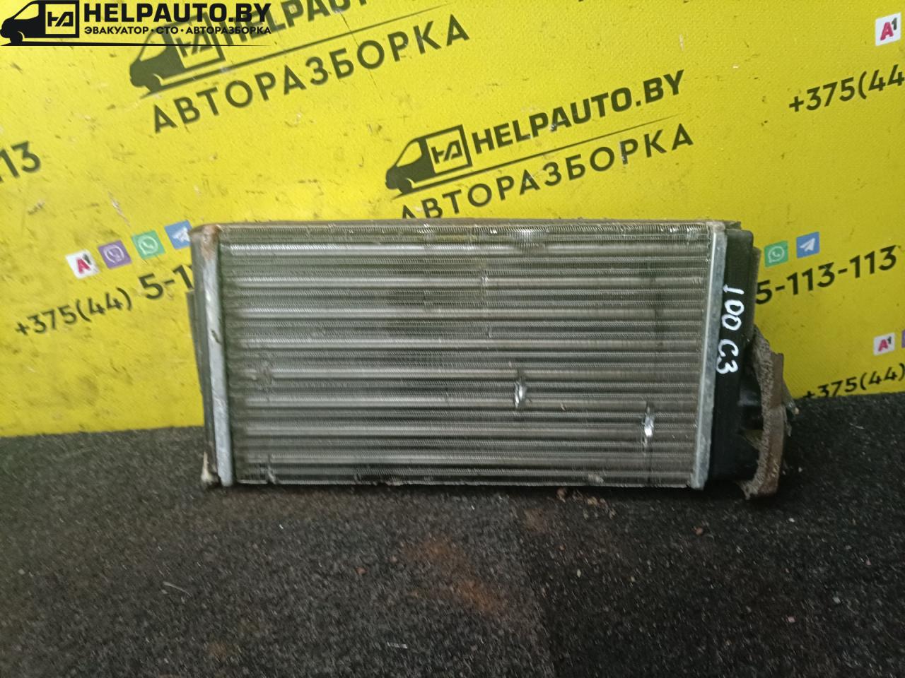 радиатор отопителя (печки) Audi 100 С3 1986, 2.0 л., i, бензин, МКПП, седан, передний привод, KP - фото №1