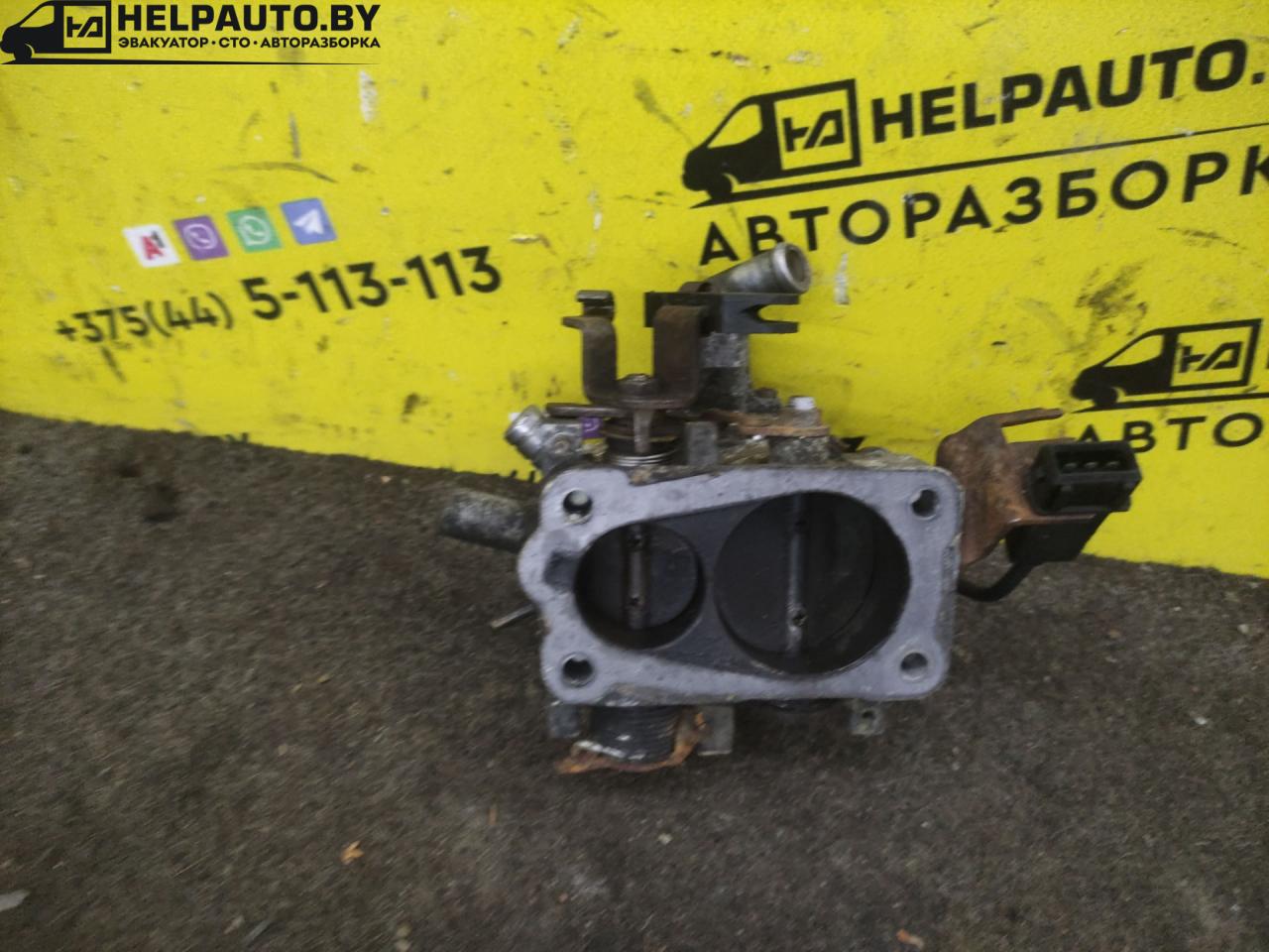 заслонка дроссельная Audi 100 С3 1986, 2.0 л., бензин, МКПП, седан, передний привод, KP - фото №1