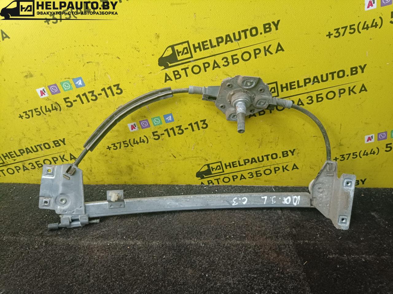 стеклоподъемник задний левый Audi 100 С3 1985, 1.9 л., karb., бензин, МКПП, седан, передний привод - фото №1
