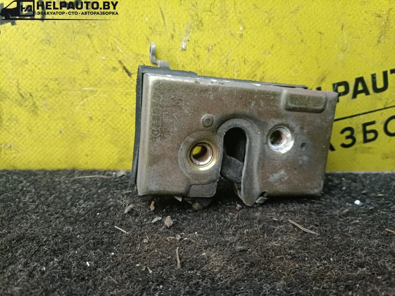 замок двери передней правой Audi 80 8A/B3 1989, 1.8 л., mono, бензин, МКПП, седан, передний привод - фото №1