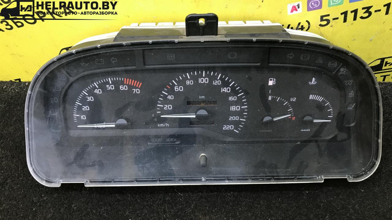 щиток приборов (приборная панель) Renault Laguna 1 поколение 1995, 1.8 л., бензин, МКПП, хетчбэк 5 дв., передний привод, F3P, 7700844747 - фото №1