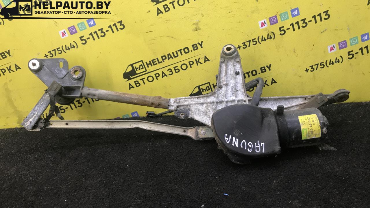 механизм стеклоочистителя (трапеция дворников) Renault Laguna 1 поколение 1995, 1.8 л., бензин, МКПП, хетчбэк 5 дв., передний привод, F3P - фото №1