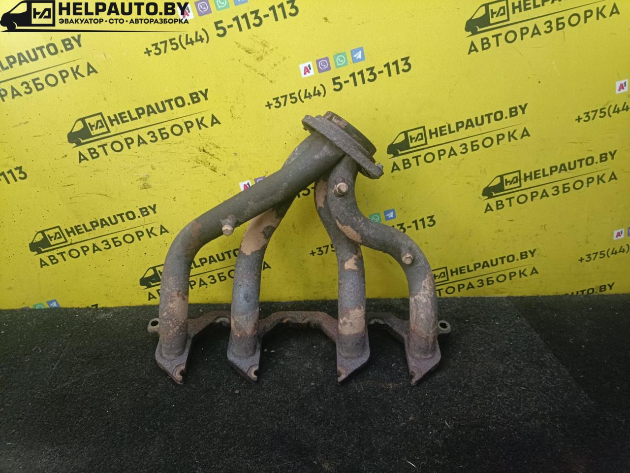 коллектор выпускной Renault Laguna 1 поколение 1995, 1.8 л., бензин, МКПП, универсал, передний привод, F3P - фото №1