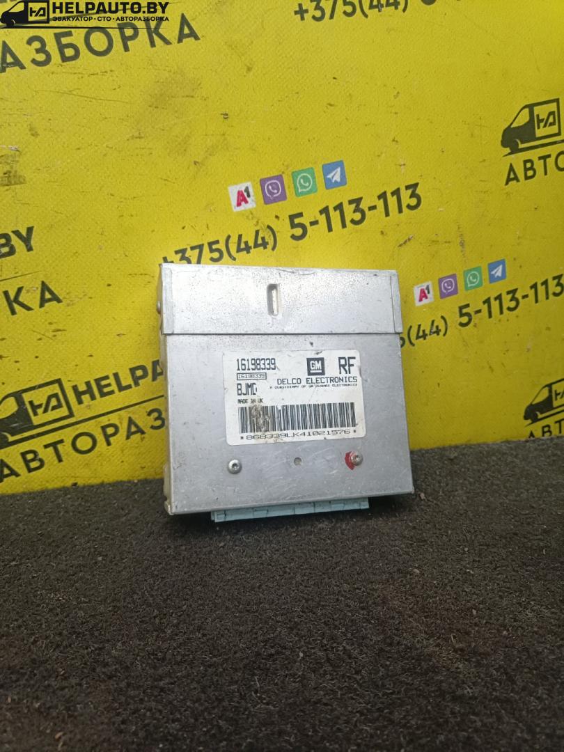 блок управления двигателем Opel Vectra A 1994, 1.6 л., i, бензин, МКПП, седан, передний привод, C16NZ - фото №1