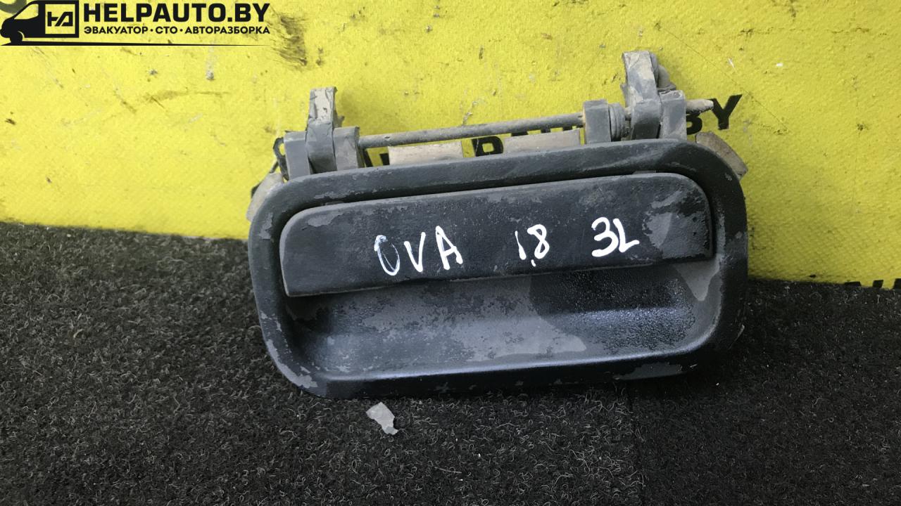 ручка наружная задняя левая Opel Vectra A 1990, 1.8 л., бензин, МКПП, седан, передний привод - фото №1