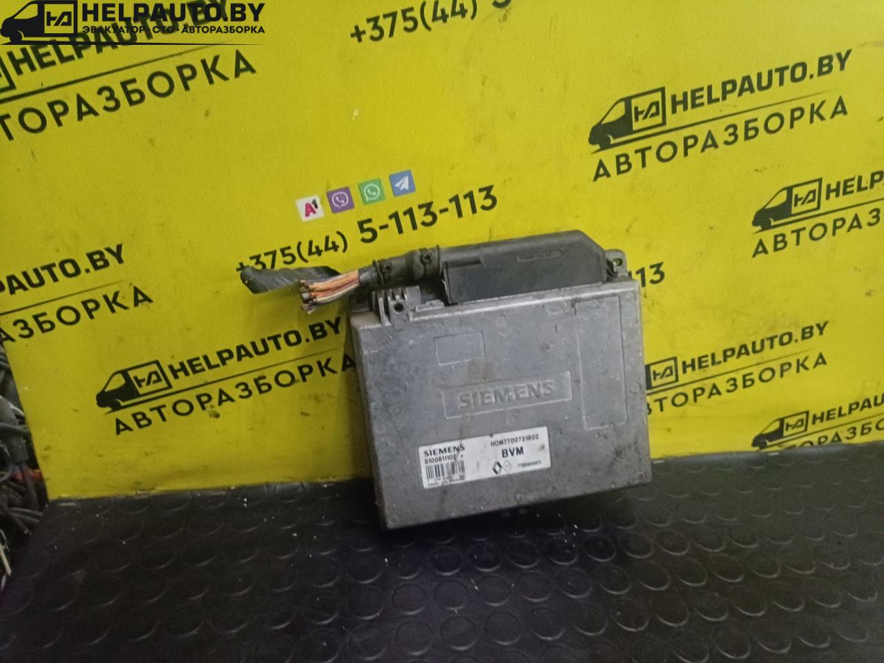 блок управления двигателем Renault 19 2 поколение 1996, 1.7 л., i, бензин, МКПП, хетчбэк 5 дв., передний привод, 7700859511 - фото №1