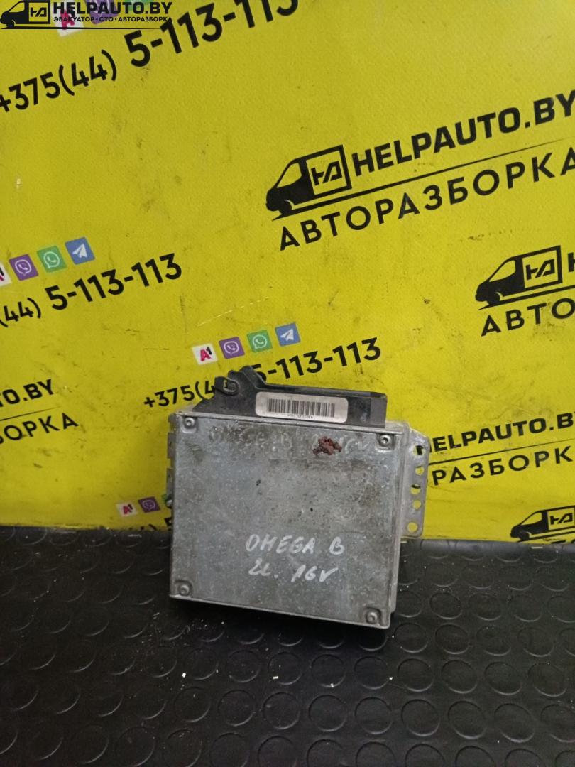 блок управления двигателем Opel Omega B 1997, 2.0 л., i, бензин, МКПП, седан, задний привод, 5617EF333E - фото №1