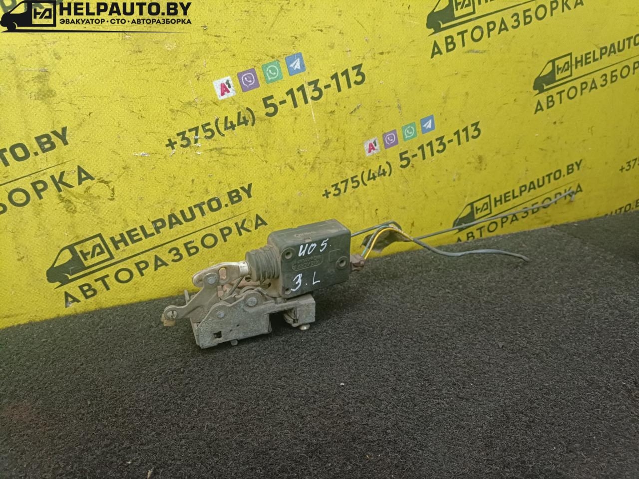 замок двери задней левой Peugeot 405 1 поколение 1994, 1.9 л., бензин, МКПП, седан, передний привод - фото №1