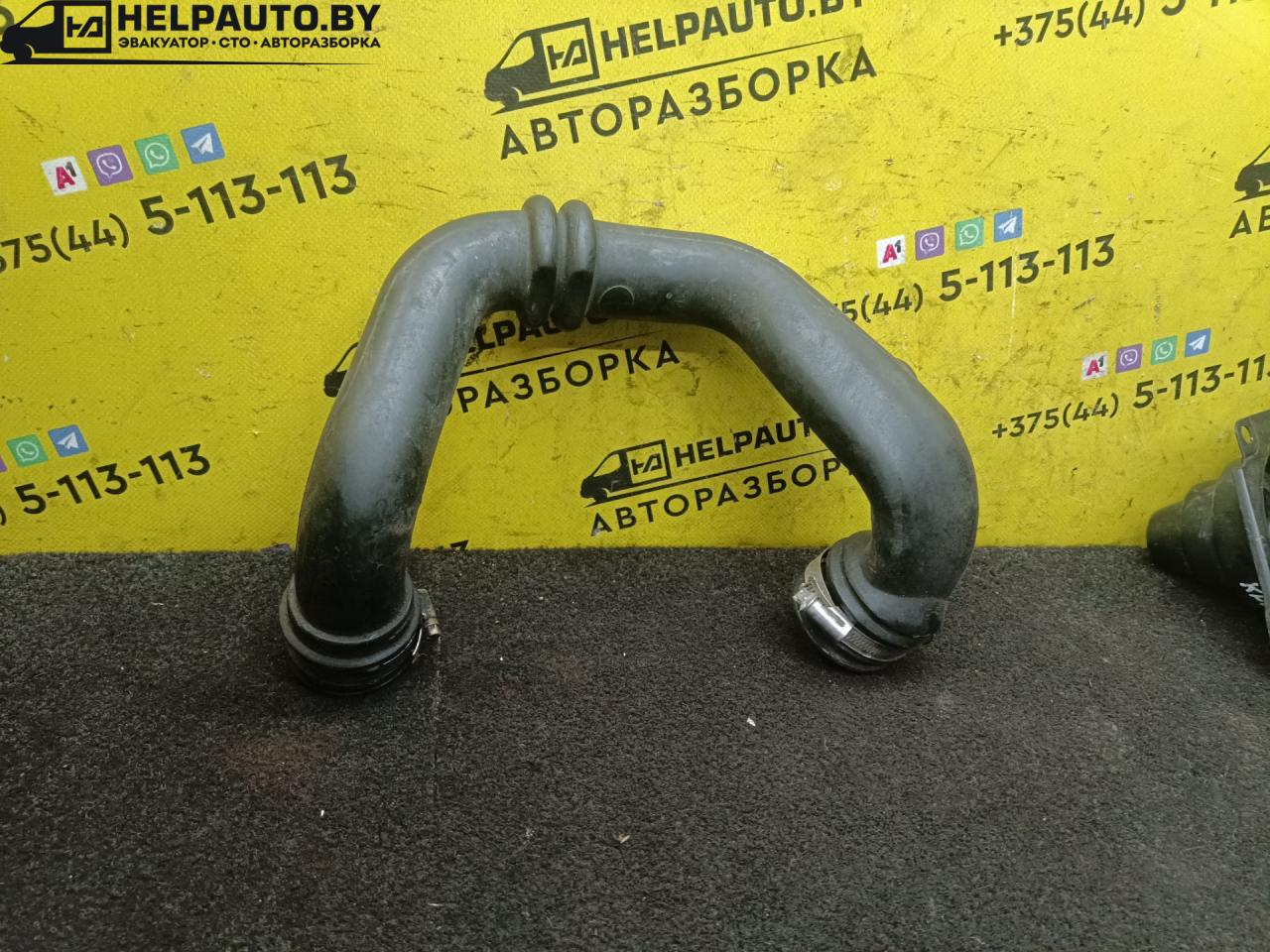 патрубок интеркулера Renault Scenic 2 поколение 2005, 1.9 л., дизель, МКПП, минивэн, передний привод - фото №1