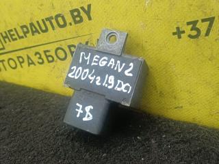 реле накала свечей Renault Megane 2 поколение 2005, 1.9 л., дизель, МКПП, передний привод