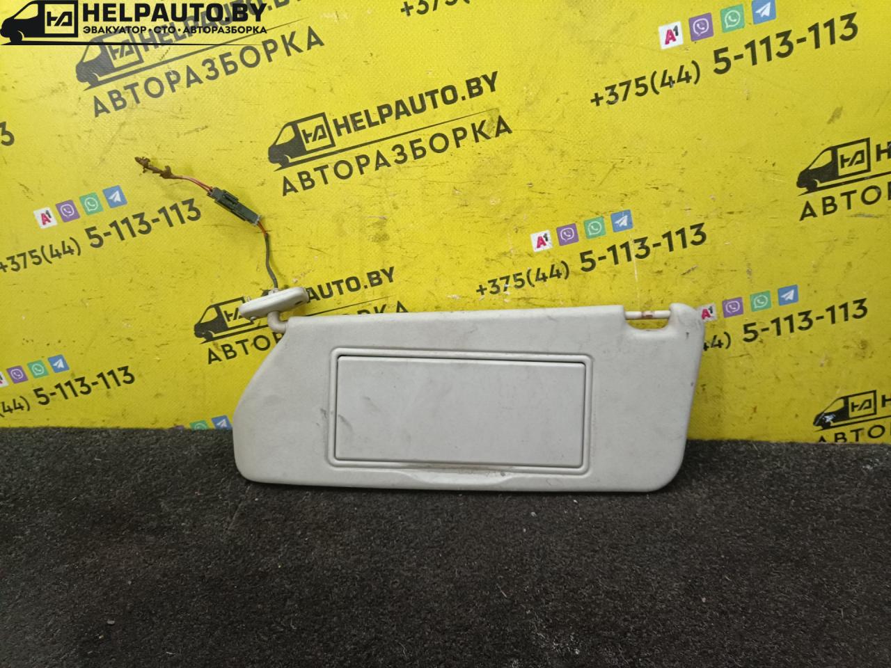 козырек солнцезащитный Opel Omega B 1998, 2.0 л., TDi, X 20 DTH, дизель, МКПП, седан, задний привод, X20DTH - фото №1