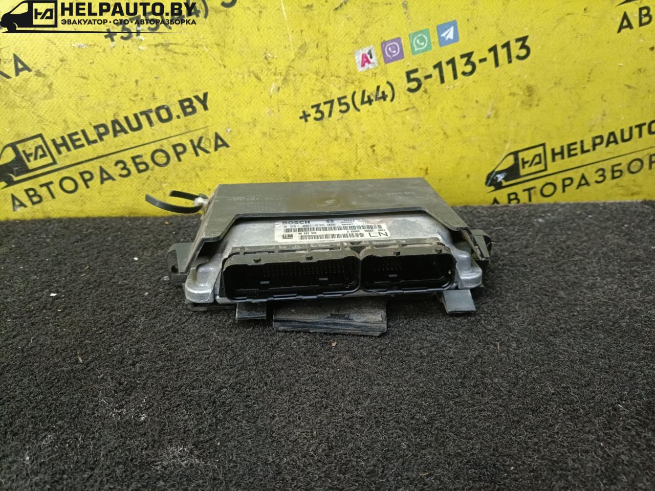 блок управления двигателем Opel Omega B 1998, 2.0 л., TDi, дизель, МКПП, седан, задний привод, X20DTH - фото №1