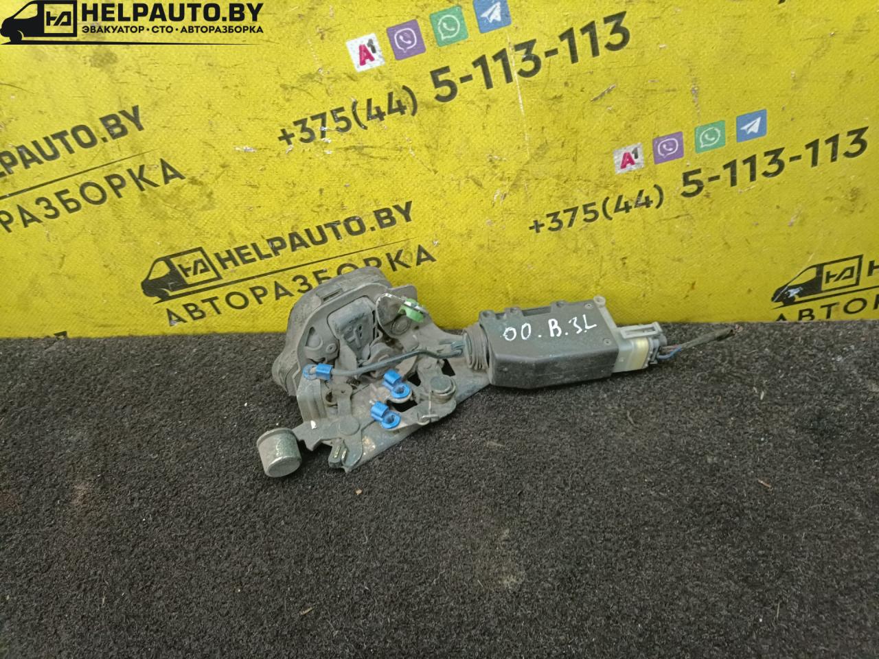 замок двери задней левой Opel Omega B 1998, 2.0 л., TDi, дизель, МКПП, седан, задний привод, X20DTH - фото №1