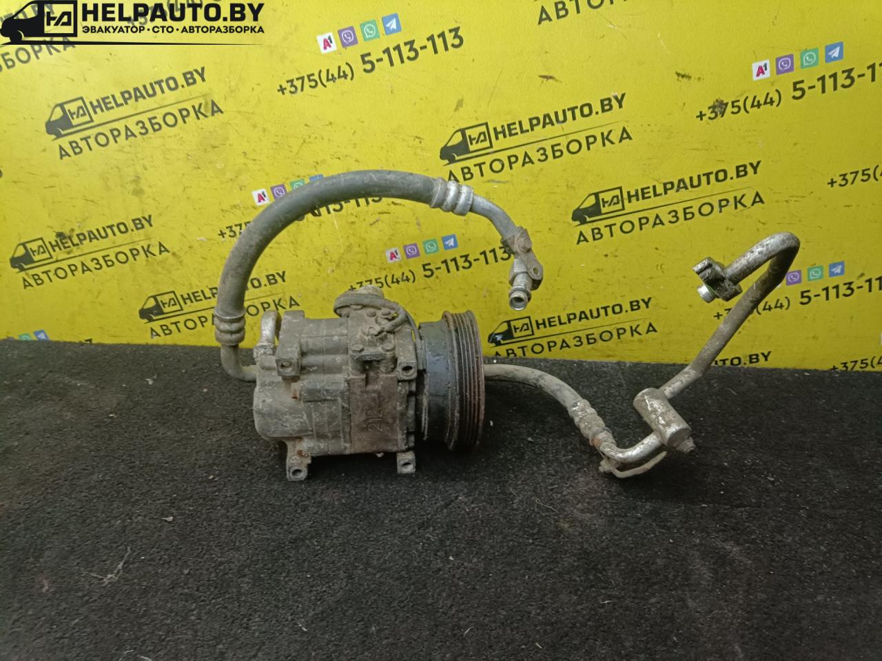 компрессор кондиционера Mazda 626 GF 1998, H12A0AA4RU, B1062208 - фото №1