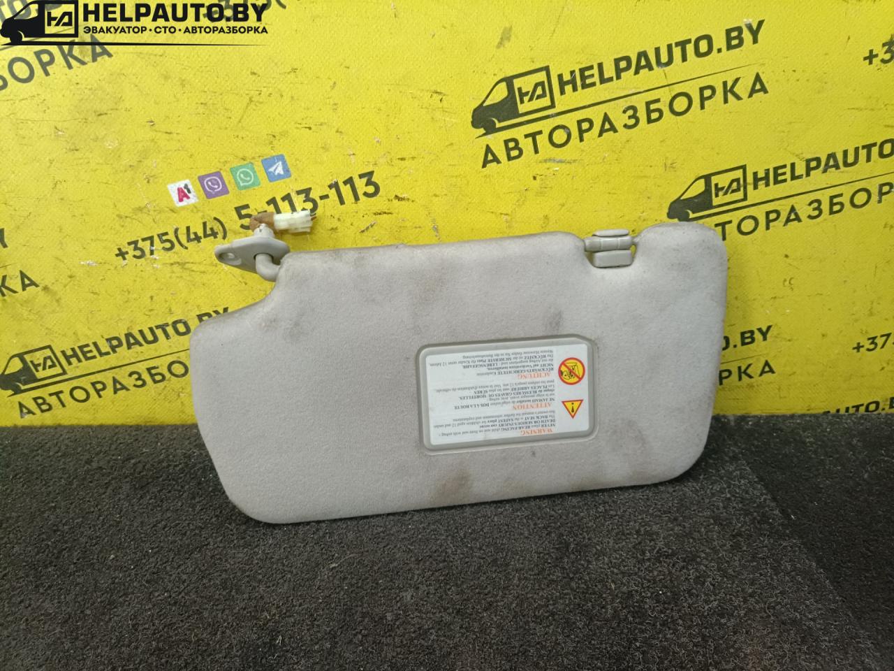 козырек солнцезащитный Nissan Maxima A33 2003, 2.0 л., i, бензин, АКПП, седан, передний привод, VQ20DE - фото №1