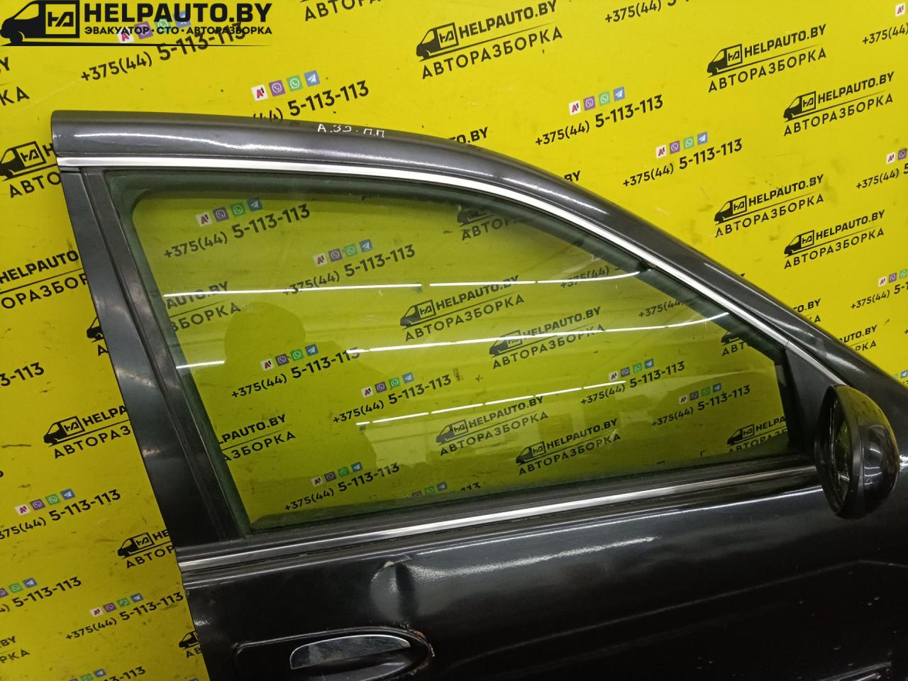 стекло двери передней правой Nissan Maxima A33 2003, 2.0 л., i, бензин, АКПП, седан, передний привод, VQ20DE - фото №1