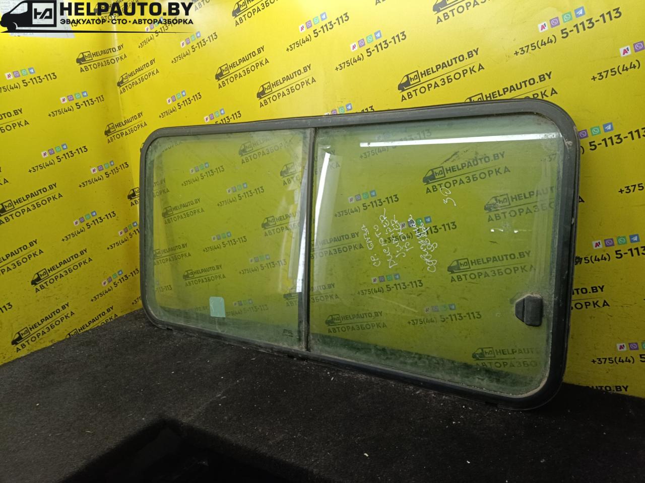 стекло сдвижной двери Fiat Ducato 2 поколение 1996, 2.5 л., дизель, МКПП, микроавтобус, передний привод - фото №1
