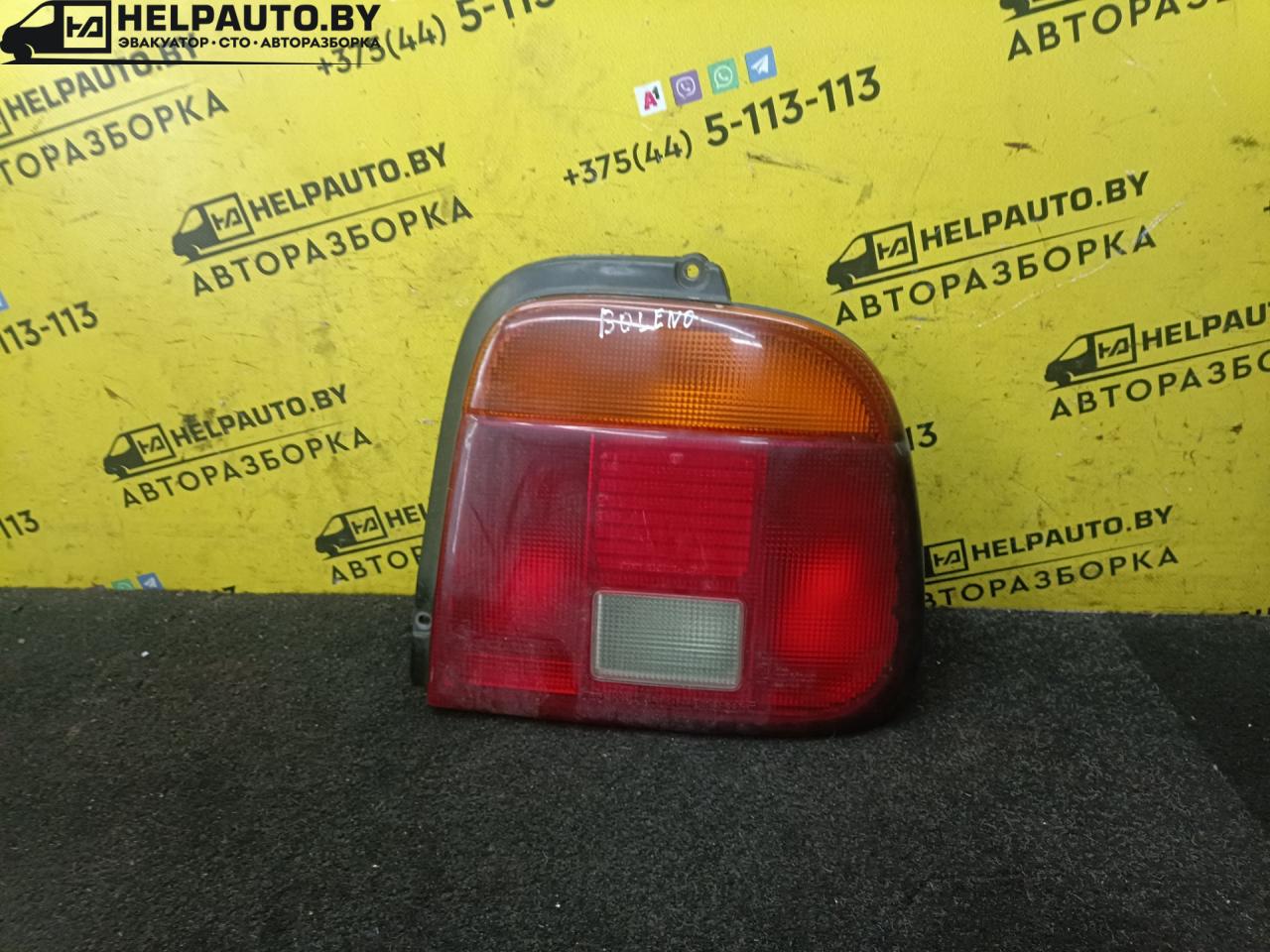 фонарь задний правый Suzuki Baleno 1 поколение 1995, 1.3 л., i, бензин, МКПП, седан, передний привод, G13BB - фото №1